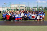 国際交流少年サッカー大会開会式