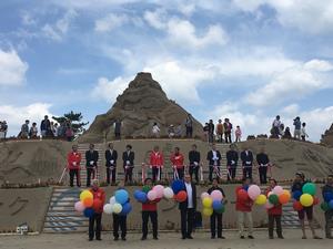 南さつま市砂の祭典オープニング