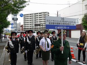 音楽大行進出発前