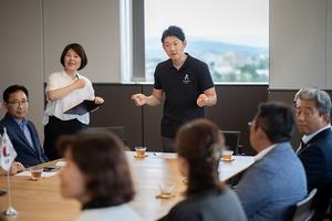 代表団受入1