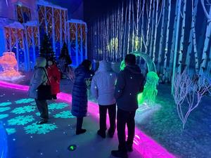 ハルビン氷雪大世界夢幻氷雪館視察(2)