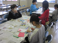 バレンタインカードづくり（1.28）