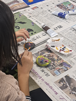 木と石のアート遊び（11.26）