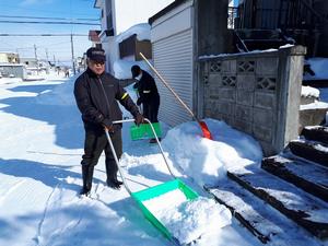 除雪作業の様子（1）