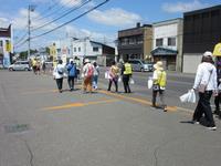 ウォーキング中