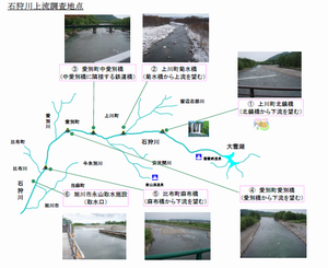 石狩川上流調査地点