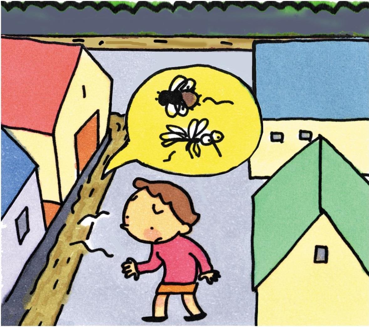 害虫　前