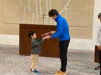 安全大会の様子（幼稚園児によるお願い）