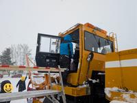 除雪教室(乗車体験2)