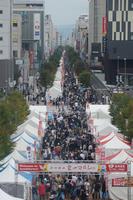 旭川駅からの眺望