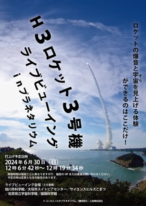 H3ロケット3号機打ち上げ映像ライブ
