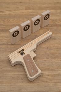 4連発輪ゴム銃
