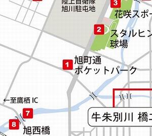 塞の石組み位置図